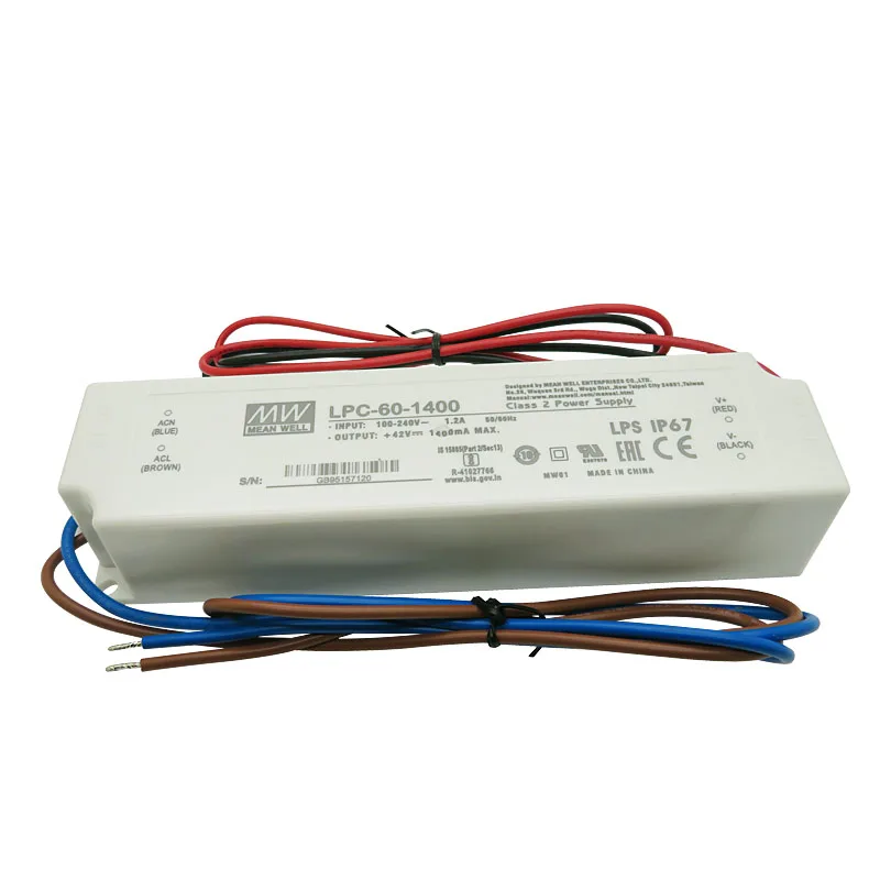MEAN WELL LPC-60-1400 HLG-185H-C1400B драйвер питания для Cree CXB3590 светодиодный