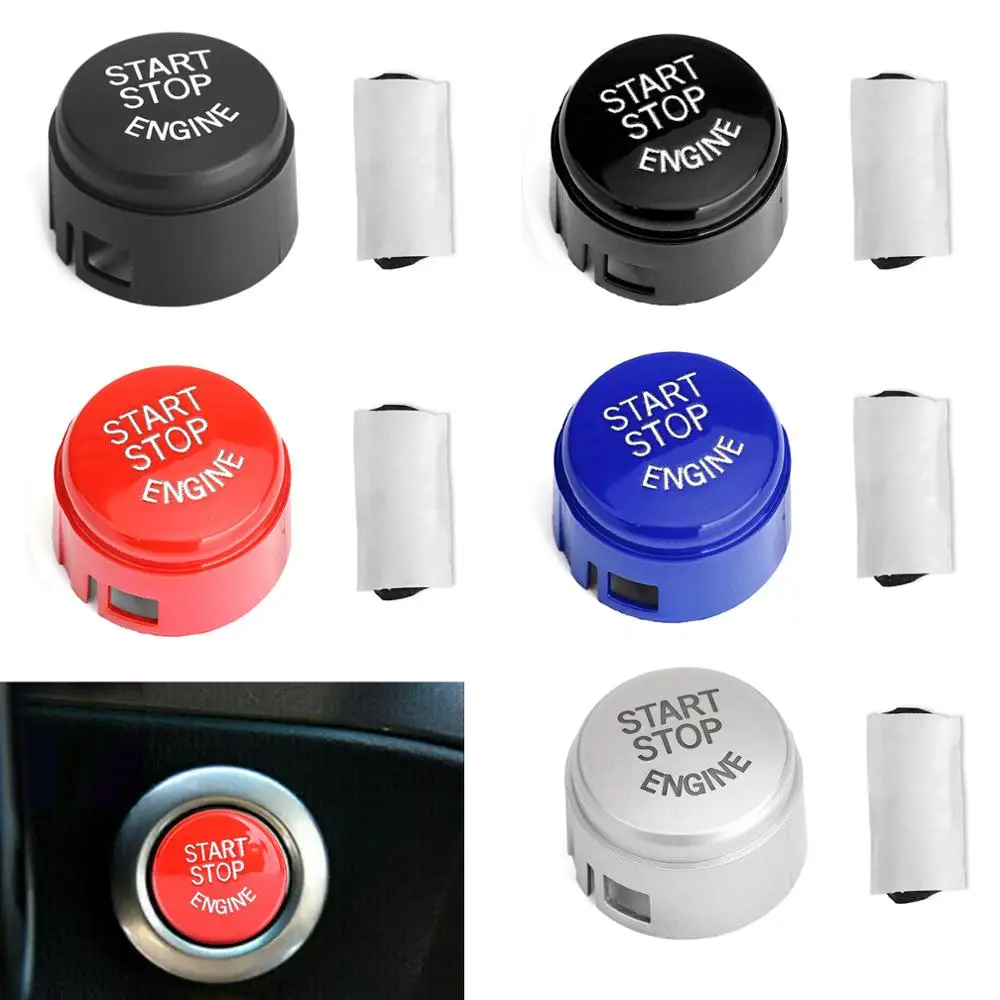 

Areyourshop Car Start Stop Engine Push Button Switch Cover For BMW F01 F02 F10 F11 Replace Engine Button Switch Cover Car Parts