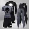Gym Fitness Clothes Running Jogging Sport Wear Workout Tights Compression Sports Suit 3 Pcs/Set Mens Thermal Underwear 6