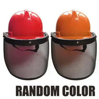 

Visor Safety helmet Sweatband Chainsaw Shield Protection Mesh trimmer Mask Gardening Full face