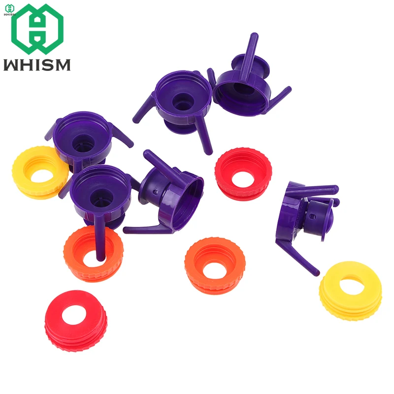 WHISM 6 шт. подставка для крышки бутылки в виде подставки удобный держатель шампуня