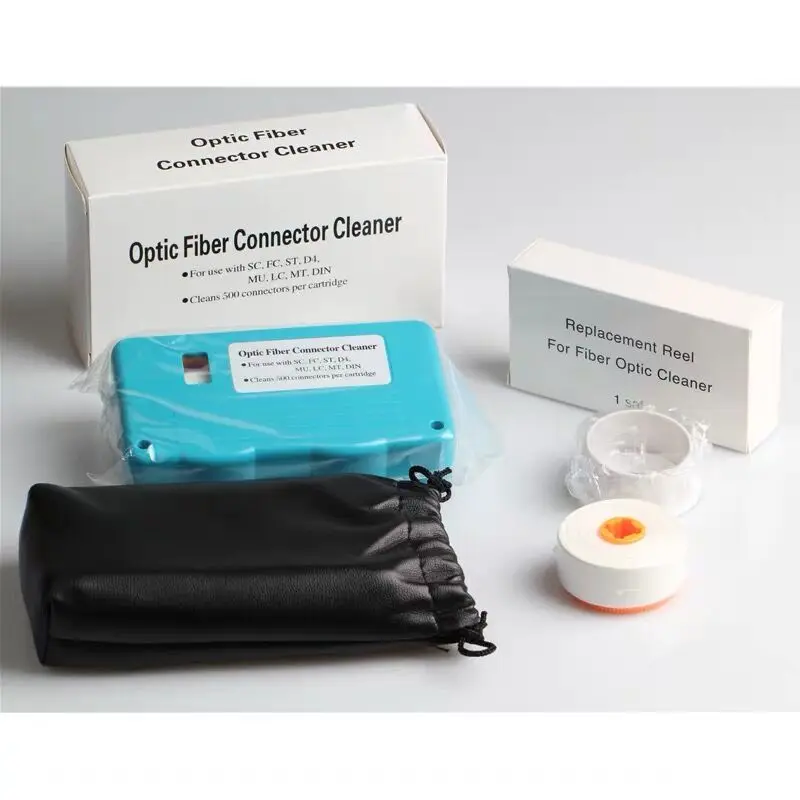 

Optical Fiber Connector Reel Cleaner, Fiber Optic Cleaning Cassettes