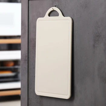 

Double Sided Stainless Steel Plastic Chopping Board Multifunctional Kitchen Cutting Board Vegetable Fruits Cutting Block