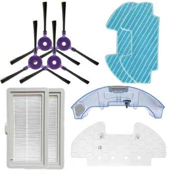 

Vacuum Cleaner Side Brush Filter Mop Cloth Water Tank Mop Cloth Frame for Midea VCR08 MR09 Robot Vacuum Cleaner Parts