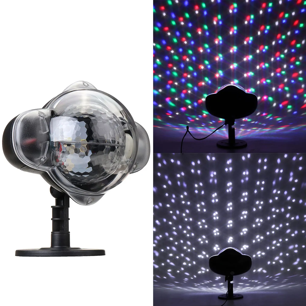 

IP65 Motion Snowfall Projector Snow Outdoor Garden Laser Projector Lamp Christmas Snowflake Laser Light For RU New Year Party