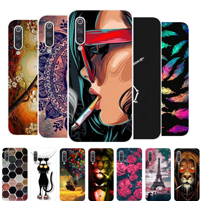 Case For Xiaomi Mi A3 Phone Case Xiaomi MiA3 Cover Silicone Soft TPU Back Cover For Xiaomi Mi A3 A 3 Case Protective Mi 10 Coque
