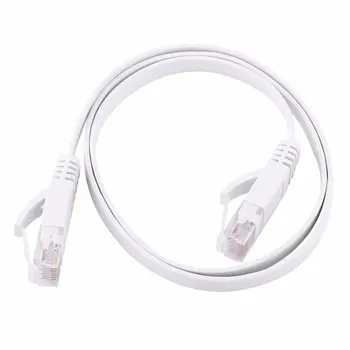 

CAT6e Flat Network Cable Laptop Ethernet Cable RJ45 LAN Cord PC Wire Computer Line 0.5m 1m 2m 3m 5m 10m 15m Hot Drop Shipping
