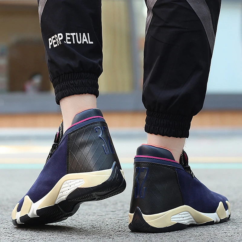 Модная баскетбольная обувь для мужчин; высокие баскетбольные ботинки; обувь Jordan; трендовая повседневная спортивная обувь для мужчин; Zapatos Baloncesto Hombre