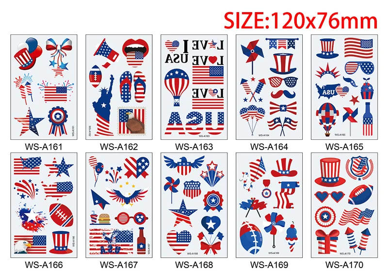 12x7.6cm Cartoon Cute Tattoo Design for Woman Man Kid Football Space Heart Sea Animal Bear Mermaid Sticker Temporary Body Tattoo (8)