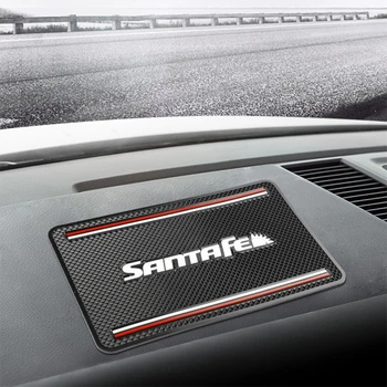 

1pcs Car accessories Anti-Slip Mat Auto Silicone Interior Dashboard Mat for Hyundai santa fe Tucson Solaris I30 Creta Ix35 I40