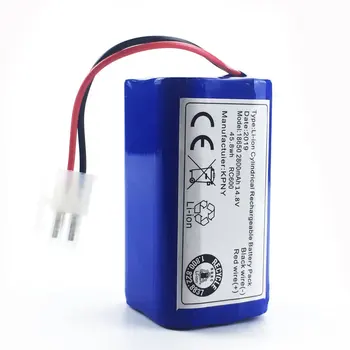 

14.8V 2800mAh robot Vacuum Cleaner Battery Pack replacement for chuwi ilife v7 V7S Pro Robotic Sweeper 1PCS