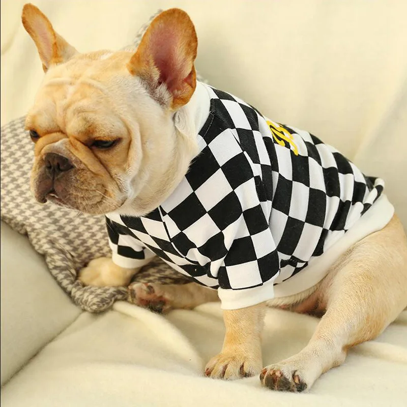 Стиль, одежда для собак, теплая осенне-зимняя Толстовка для собак, двуногая Повседневная куртка для собак, S-XXL размер, одежда для собак с французским бульдогом