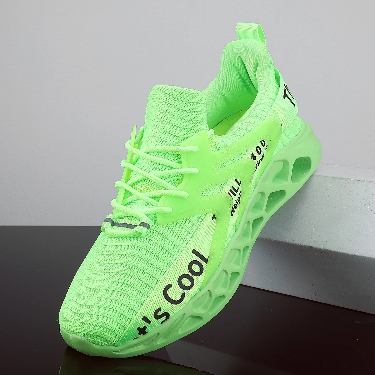 Weven Mannen Loopschoenen Licht Comfortabele Vrouwen Sok Sneakers Zomer  Dikke Zool Wandelen Sport Trainers Fluo Groen Mannen Schoenen 48|Hardloop  Schoenen| - AliExpress