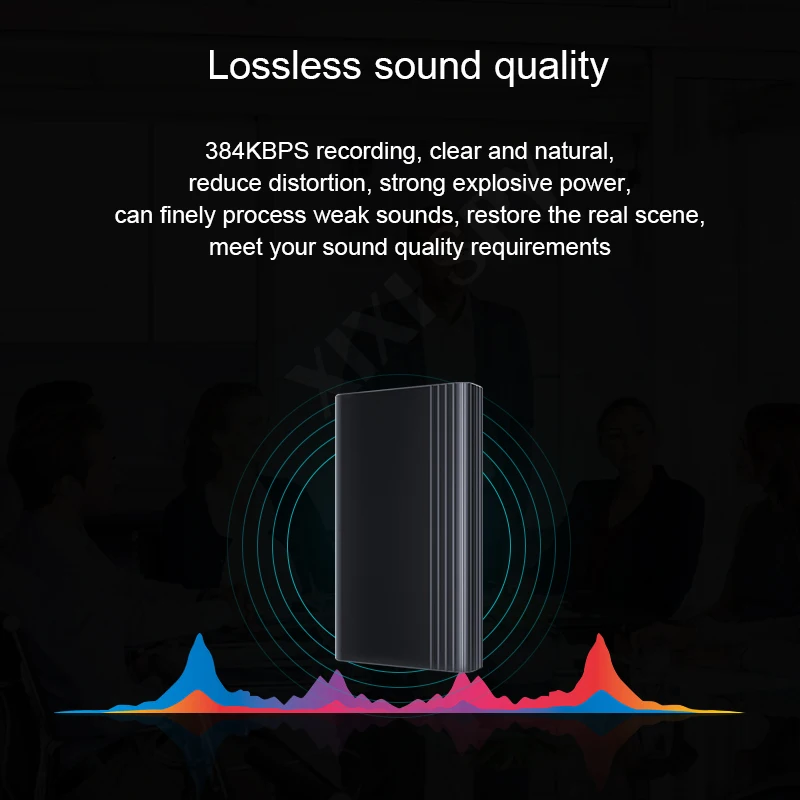 XIXI SPY 500 hours recording Voice recorder Dictaphone pen audio sound mini activated digital professional micro flash drive