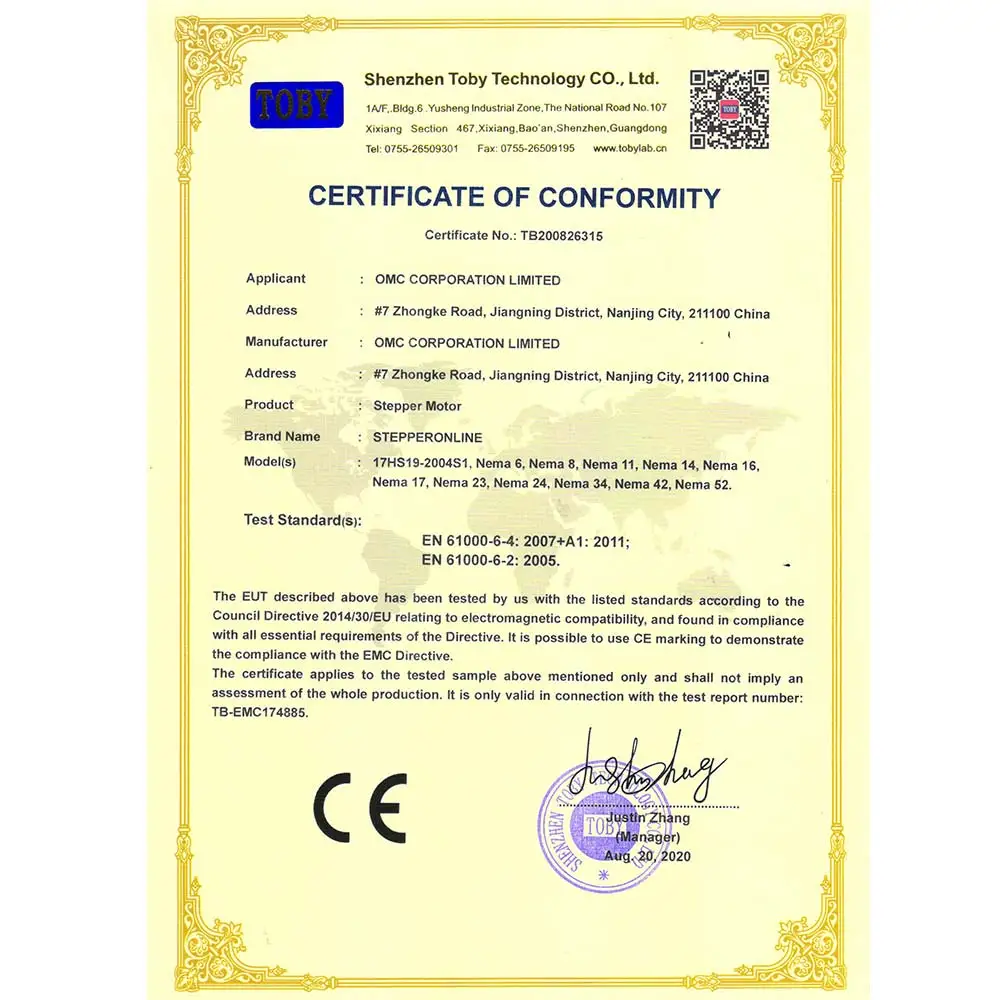 Шаговый электродвигатель Nema 17 48 мм 42bygh 2 А (17HS19 2004S1) 4 проводной кабель 1 м для 3D