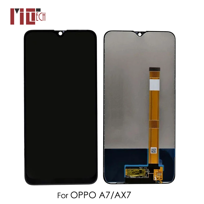 

For OPPO A7 AX7 LCD Display Touch Screen Digitizer Assembly Replacement Parts without Frame AAA Quality 6.2 inch