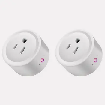 

Mini Wifi Smart Plug Remote Control Socket Outlet Switch Alexa Echo Home Surge Protector Smart Socket Plug