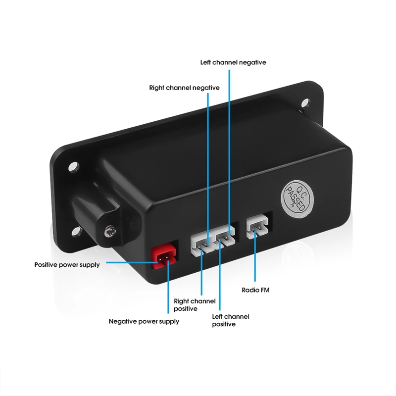 Hands-Free MP3 плеер декодер плата 2 x 3W усилитель DC 5 в MP3 WMA беспроводной Bluetooth 5,0 декодер плата аудио модуль USB FM TF R