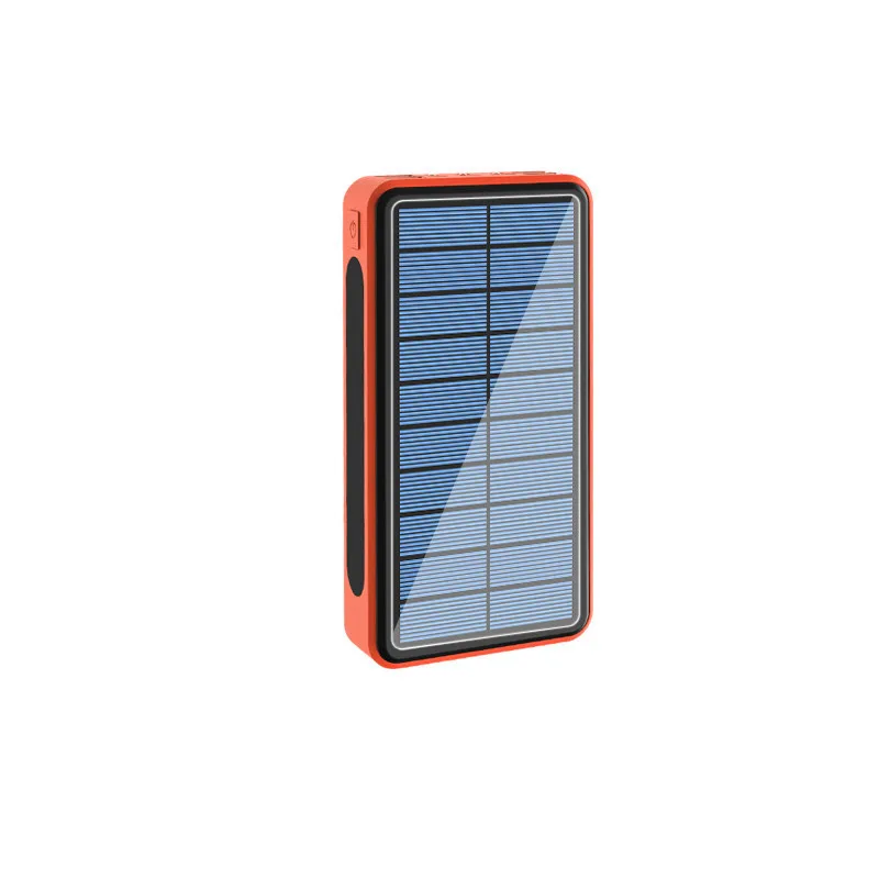 80000mAh Solar Power Bank Large Capacity Portable Charger 4USB Port LED Light PowerBank Battery for Xiaomi IPhone Samsung portable battery charger