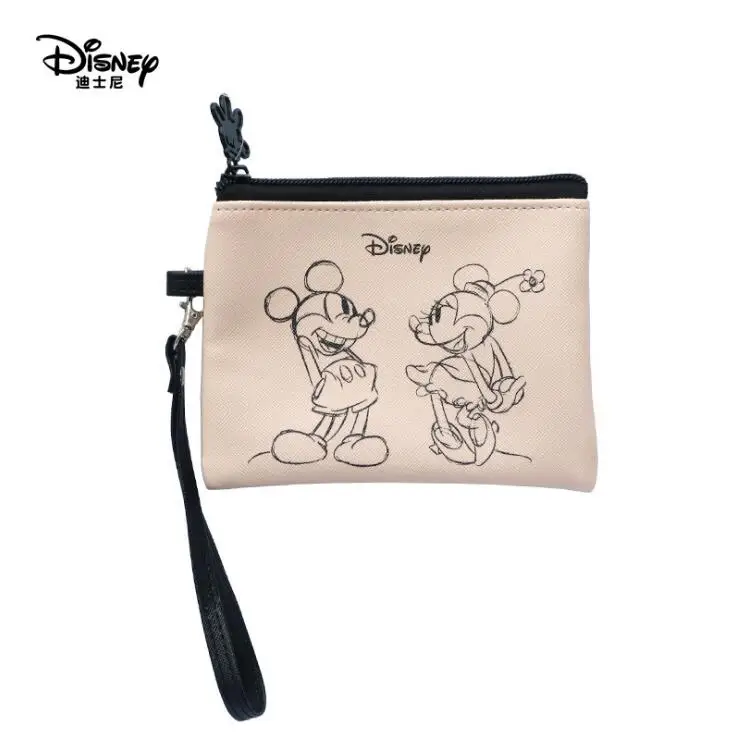 Натуральная disney Микки Минни Маус Сумка Многофункциональная мама дорожная сумка, косметичка клатч Сумочка детская плюшевая кукла - Цвет: 06