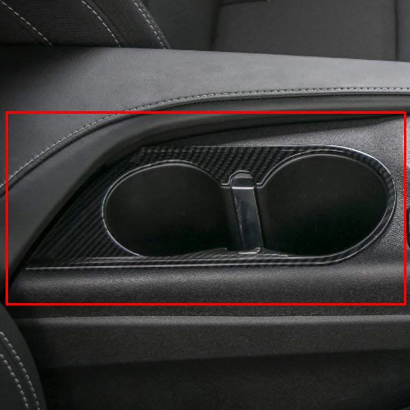 ABS Car Styling Front Cup Holder Decoration Cover Trim Frame Sticker 6Th Gen for Chevrolet Camaro