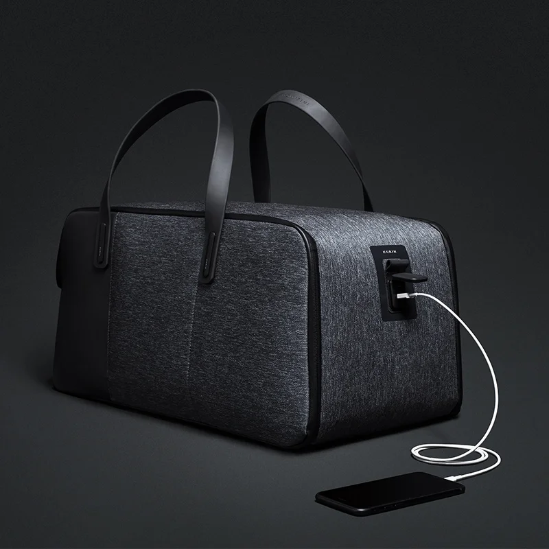 Best Krion Design FlexPack GO Anti-theft Duffle Bag USB Charging Foldable Men Notebook Computer Bag 15.6 inch Laptop Briefcase 1