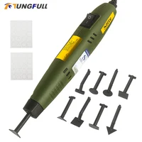 Model Sander Pen Type Mini Sander Stroke Grinder Tool Machine Groove Grinding Tools Round Corner Polisher 110V-220V 18W 1