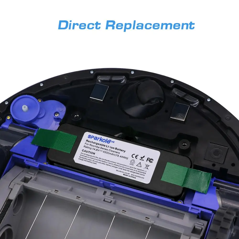 Batteria Ioni Di Litio 1800mAh Per IRobot Roomba – Compatibile Con Serie 600/700/800/900