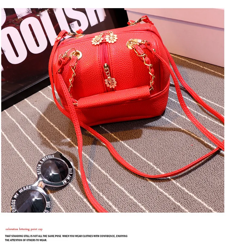

Guangzhou Shiling WOMEN'S Bag New Style Autumn And Winter WOMEN'S Bag Tassel Bag Korean-style Cool GIRL'S Chain Hand Oblique Sho