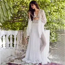 Best Price Illusion Boho Women Long Wedding Dresses 2020 Wedding Gown gongbaolage V Neck Lace Bohemian Slim Fit Party Sexy Bride Dress Best Price Illusion Boho Women Long Wedding Dresses 2020 Wedding Gown gongbaolage V Neck Lace Bohemian Slim Fit Party Sexy Bride Dress
