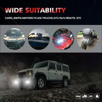 

9-30V DC LED Work Light 12000 LM Flood Replacement Accessories Truck SUV