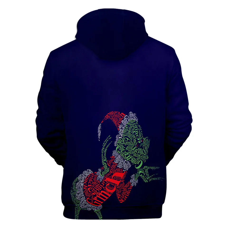 Лидер продаж, толстовки с 3D принтом из фильма The Grinch для мужчин/женщин, толстовки унисекс, спортивный костюм, модные пуловеры, уличная толстовка