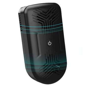 

Ultrasonic Pest Repeller Plug in Mouse Deterrent Ultra Sonic Speaker Indoor Repeller for Spider/Mosquito (Black)