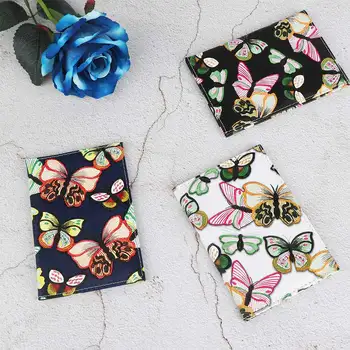 

1PC Fashion Butterfly Pattern PU Leather Passport Cover Passport Holder Credit Card Holder Cover Wallet Travel Accessories