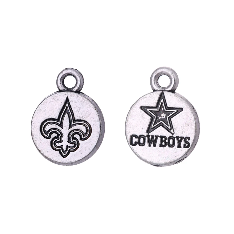 

Fashion Mixed Design American Football Pendants Charms For DIY Necklaces Bracelets Pendants