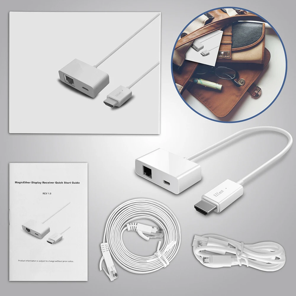 Full HD 1080P зеркальный HDMI адаптер DLNA Airplay для iOS Android окна Mac