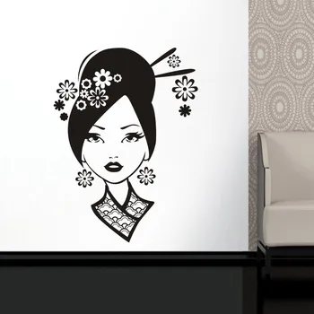 

Japan Naked Body Wall Sticker Bathroom Room Home Decoration Posters Vinyl Sticker Sexy Girl Sushi Wall Decal