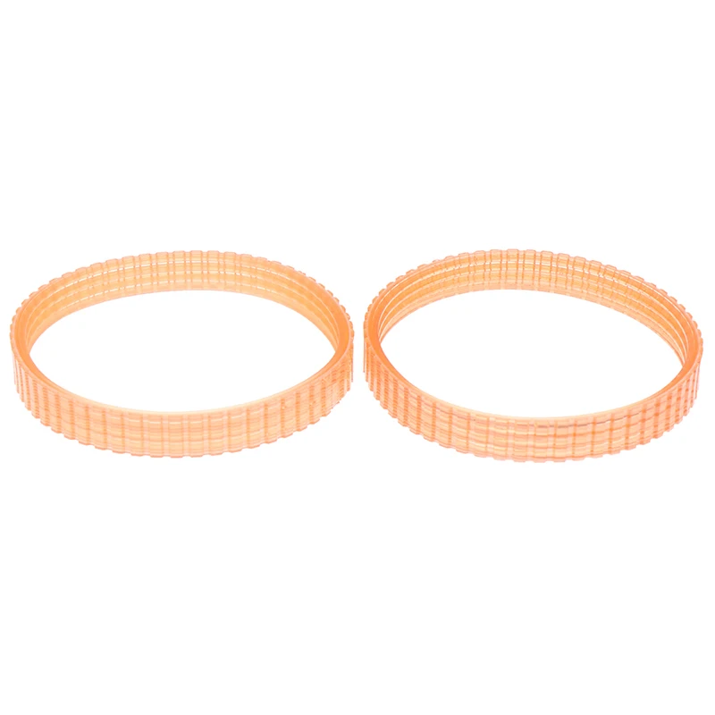 2pc Electric Planer Drive Driving Belt For Makita 1900B Belt 238MM Girth Electric Planer Belt Orange Electric Planer Accessories wood saw machine