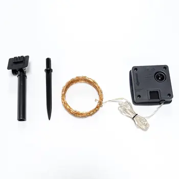 

Functional Christmas Spring Festival Decorative Copper Lights Waterproof Garden Garden Lights Solar Copper Light Strings