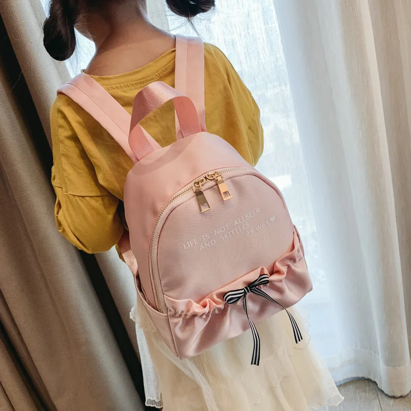 

Girls Backpack 2019 Korean-style Fashion Princess Light Small Bookbag Casual chu you bao Meng Meng Cute Backpack Fashion