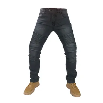 

New motorcycle trousers with mesh decoration motorcycle jeans anti-fall high-level protective gear motorcycle trousers