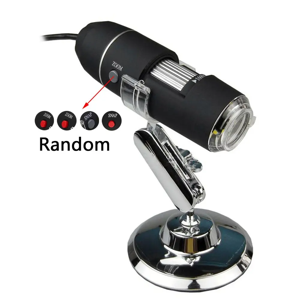 

Adjustable Brightness Portable 1600X/1000X 8 LED 2MP Digital Microscope Handheld Biological Endoscope With CMOS Sensor
