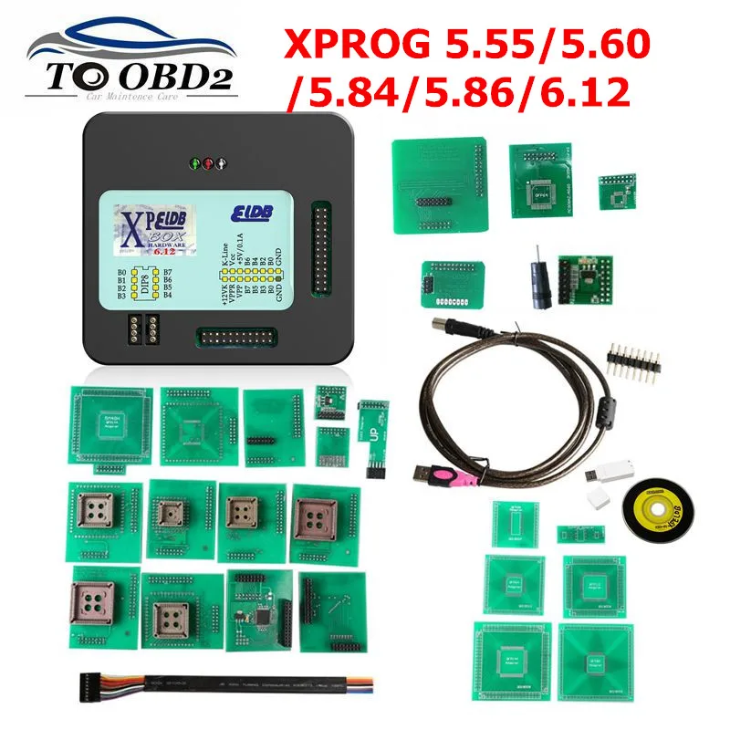 OBD2 XPROG-M V5.5.5 X-PROG M BOX V5.55 Auto ECU Programmer AUTH-0025 Authorized