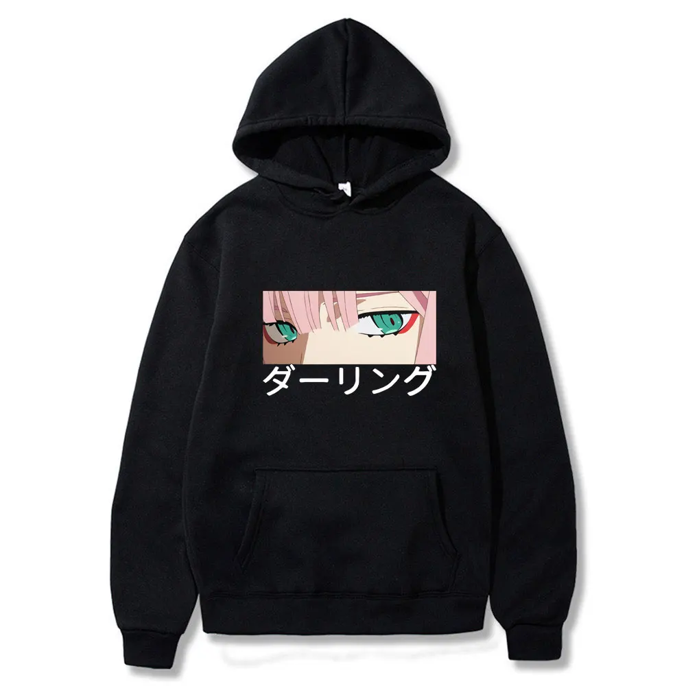 

Darling In The Franxx Anime Harajuku Zero TWO Beautiful Girl Print Hoodie Men Tops Loose Autumn Winter Sweatshirt Hoody Hoodies