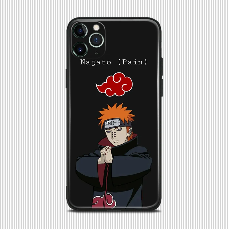 Nagato Pain Naruto Akatsuki FOR iPhone Se 6 6s 7 8 Plus X Xr Xs 11 12 Mini Pro Max TPU Soft Silicone Phone Case Cover Shell