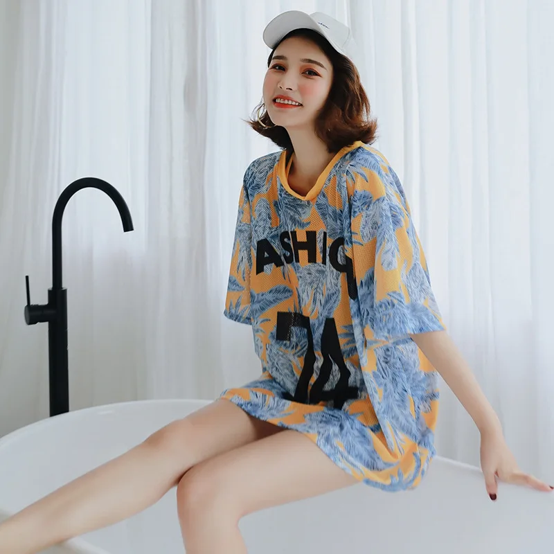 

2018 New Style Hot Springs Split Type Swimsuit Women's Three-piece Set Conservative Belly Covering Slimming Boxer Sexy Swimwear