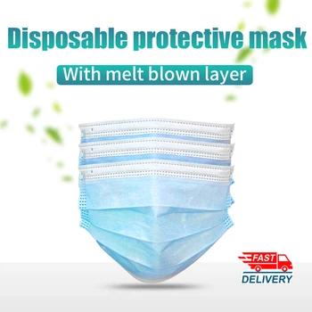 

Particulate Respirator Mask Dust Protection Disposable Face Masks Elastic Ear Loop Disposable Dust Filter Safety Mask
