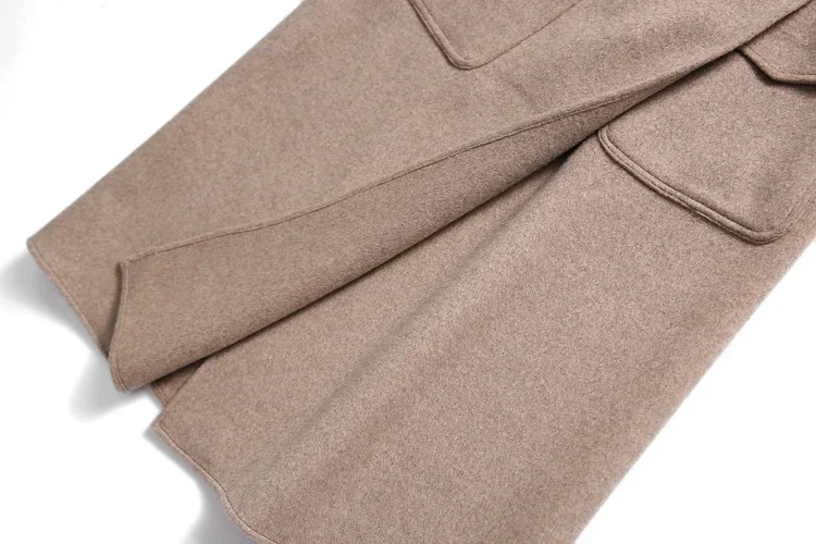 Mozuleva 2020 Handmade Double-Sided Wool Skirt 2020 New Woolen Skirt Skirt Skirt Autumn   Womens Dress Knee-Length Skirt