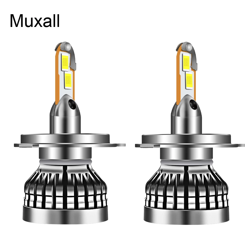 

Mini H4 H7 LED Car Headlight Bulbs Canbus 880 H1 H11 9005 9006 New CSP Chips 100W 28000LM 6000K 12V Auto Headlamp Light Bulbs
