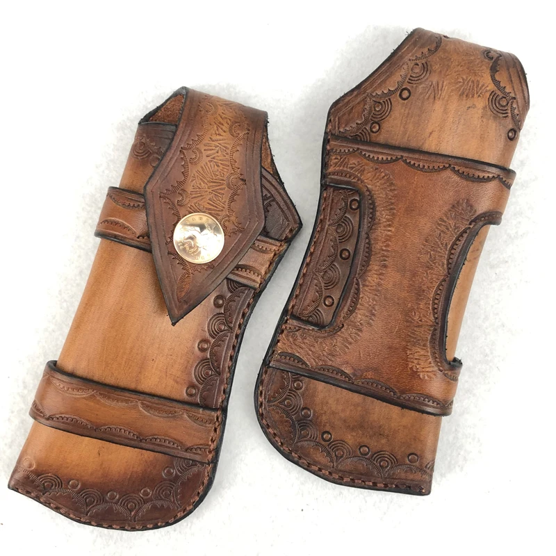 

Folding Knife Sheath Leather Case Brown Scabbard Leather Knife Case Portable EDC Multi-skin Leather Sheath Pocket Sheath